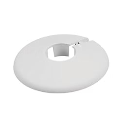 15mm Pipe Collars White 10 Pack