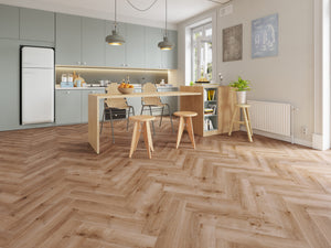 Premium LVT Herringbone - French Oak