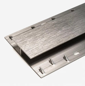 Premier Dual Edge Thresholds - Brushed Steel Nickel - 0.9M