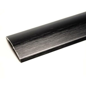 Premier Ramp Edge Threshold 12mm - Brushed Black - 0.9M