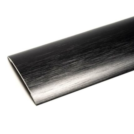 Premier Self Adhesive Flat Coverstrip - Brushed Black 0.9M