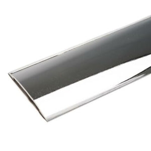 Premier Self Adhesive Flat Coverstrip - Chrome - 0.9M