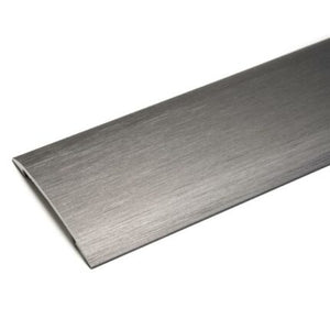 Premier Self Adhesive Flat Coverstrip - Brushed Pewter - 0.9M