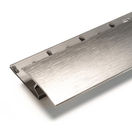 Premier Zig Zag Threshold 0.9m - Brushed Steel Nickel