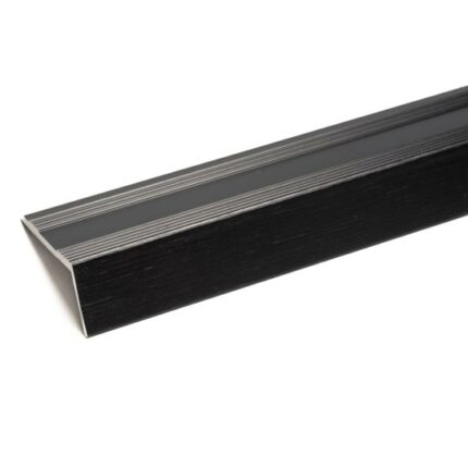 Premier Nosing Premium Threshold 9mm - Brushed Black - 0.9M
