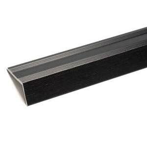 Premier Nosing Premium Threshold 9mm - Brushed Black - 0.9M