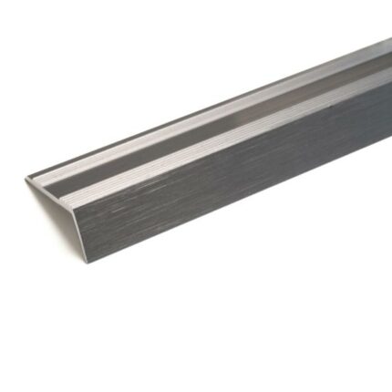 Premier Nosing Premium Threshold 9mm - Brushed Steel Nickel - 0.9M