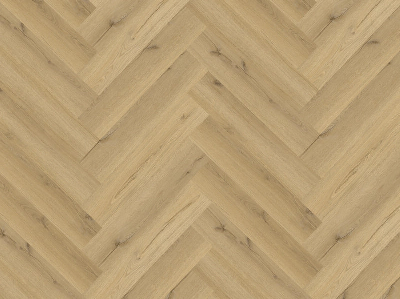 Premium LVT Herringbone - Elm Oak
