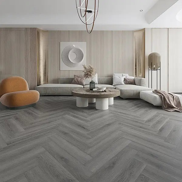 Premium LVT Herringbone - Millenium Oak