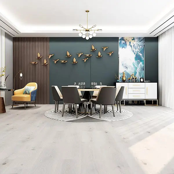 Premium LVT Plank - Pewter Light Oak - Sample