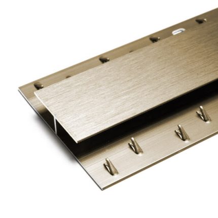 Premier Dual Edge Thresholds - Brushed Light Bronze - 0.9m